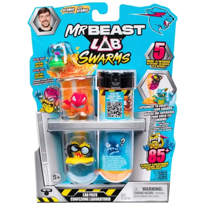 MR BEAST LAB SWARMS 5 LAB PACK CONFEZİONE LABORATORIO