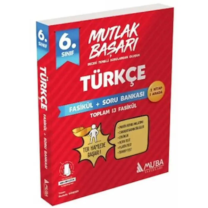 MUBA  6.Sınıf Türkçe Fasiküller+Soru Bankası