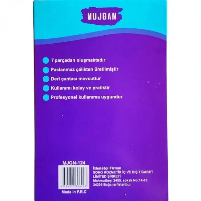 MÜJGAN MANİKÜR TIRNAK SETİ