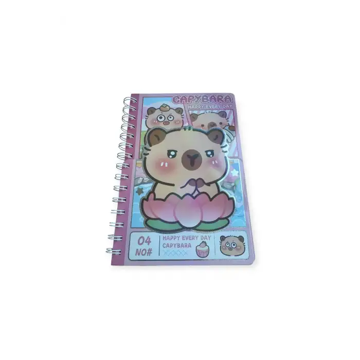 MUNİS NOT DEFTERİ HOLOGRAMLI CAPYBARA GL00537