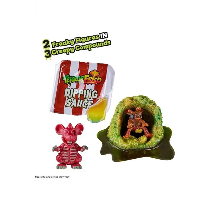 NECOTOYS TERRORFRİED 3LÜ MİNİ MENÜ VE 2 GİZEMLİ FİGÜR