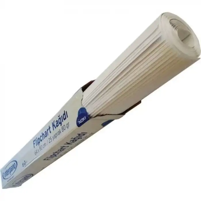 NOKİ 64X90 25 YAPRAK RULO FLIP CHART KAĞIDI