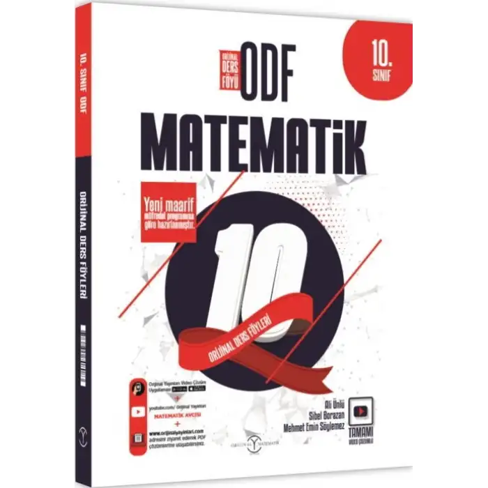 ORİJİNAL 10.SINIF MATEMATİK ODF