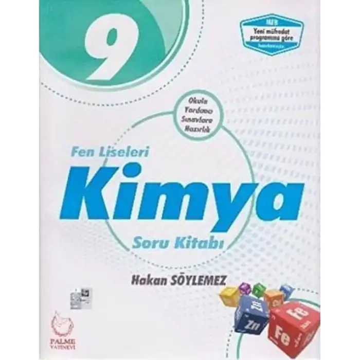 PALME 9. SINIF KİMYA SORU KİTABI - FEN LİSELERİ İÇİN