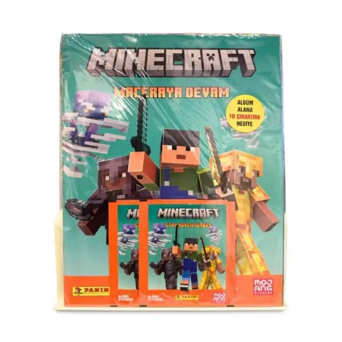 PANİNİ MİNECRAFT ÇIKARTMA ALBÜMÜ