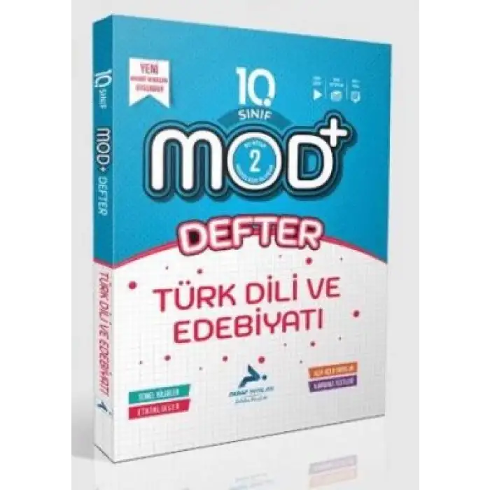 PARAF 10.SINIF T.DİLİ VE EDEBİYATI MOD DEFTER