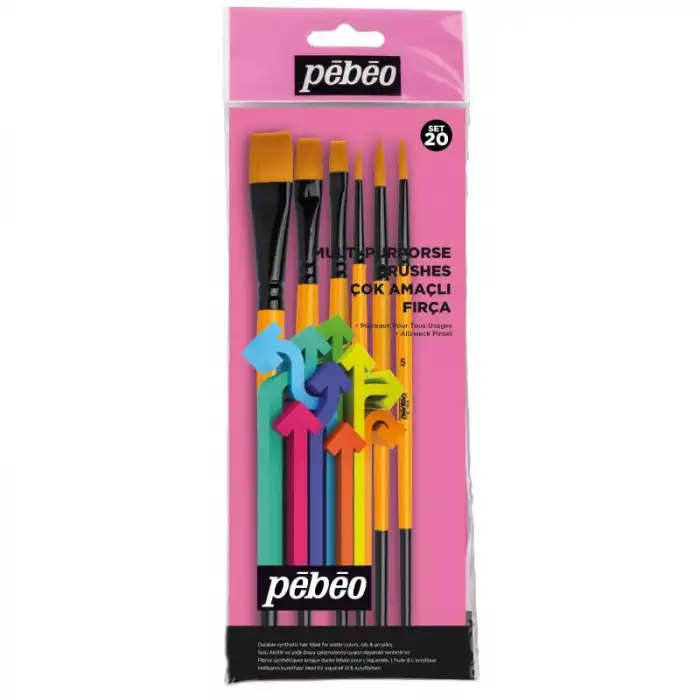 Pebeo Fırça Seti 6lı Set-20