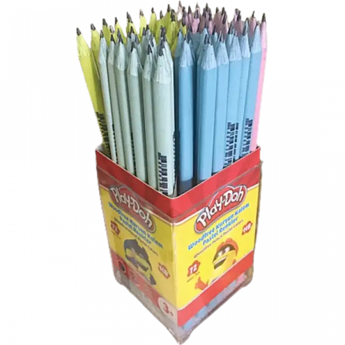 PLAY-DOH WOODFREE KURŞUN KALEM PASTEL