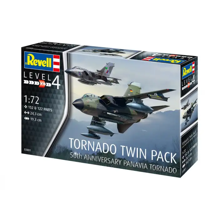 Revell 63801 TORNADO TWİNPACK Model Set