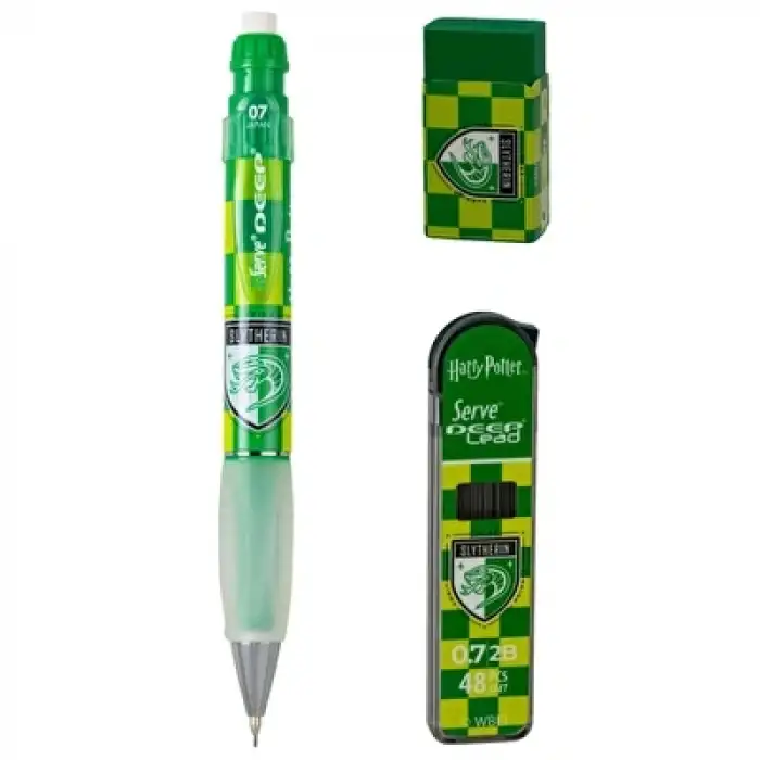 Serve Deep Üçlü Set 0.7 mm Mekanik Versatil Kalem – Harry Potter Slytherin