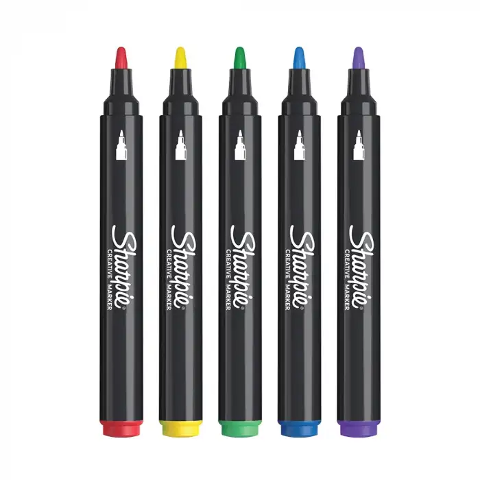 SHARPİE 2201069 CREATIVE AKRİLİK MARKER YUVARLAK UÇ SET 5Lİ
