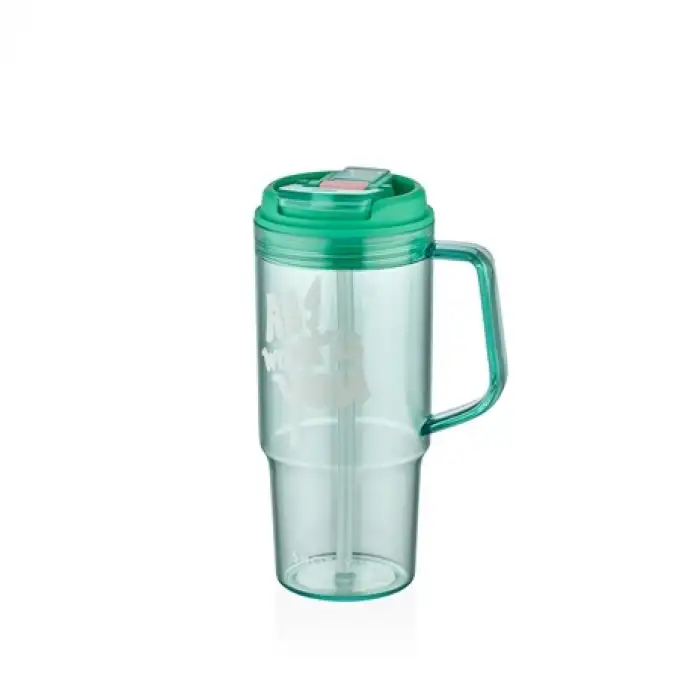 SHOTAY ŞEFFAF KULPLU TRITAN MUG 950 ML.