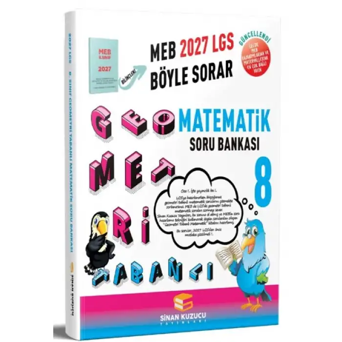 Sinan Kuzucu 2027 8. Sınıf Geometri Tabanlı Matematik Soru Bankası