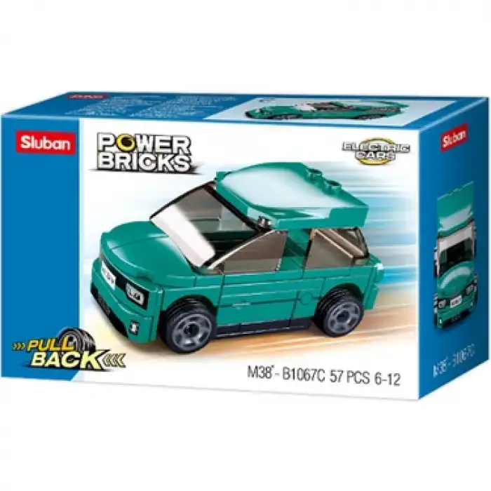 SLUBAN POWER BRICKS YEŞİL ARABA