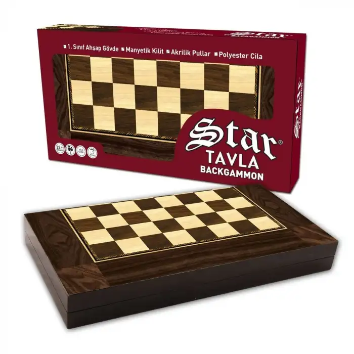 STAR POLYESTER CEVİZ TAVLA BÜYÜK
