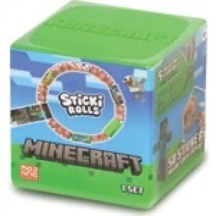 Sticki Rolls Minecraft Mystery Capsule