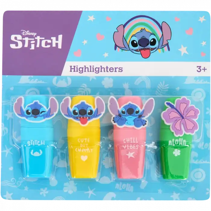 STİTCH FOSFORLU KALEM 4LÜ SET