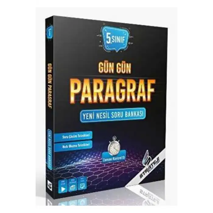 STRATEJİ 5. SINIF GÜN GÜN PARAGRAF SORU BANKASI