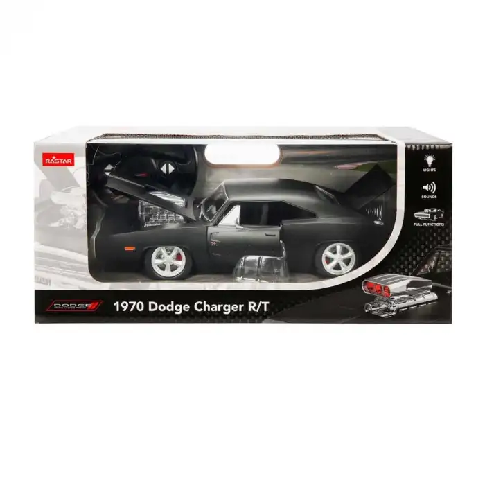 SUN-RAS-R/C 1/16 F/F DODGE CHARGER R/T WITH ENGINE VERSION 2.4GHZ.SYH.