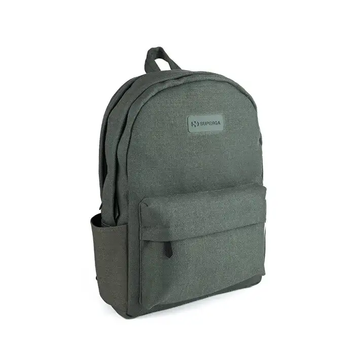 SUPERGA LINEN GREEN SIRT ÇANTASI