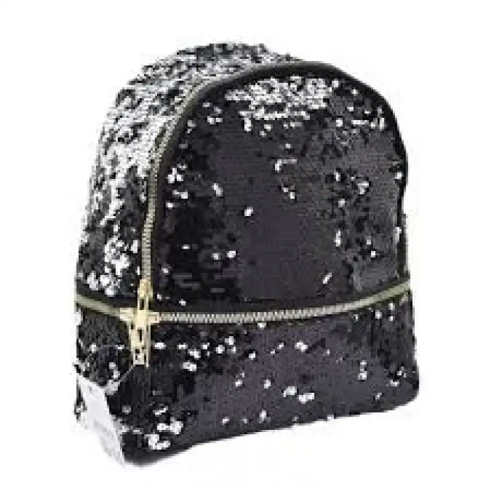 Taros Unick Color Pullu Sırt Çantası Siyah 5014