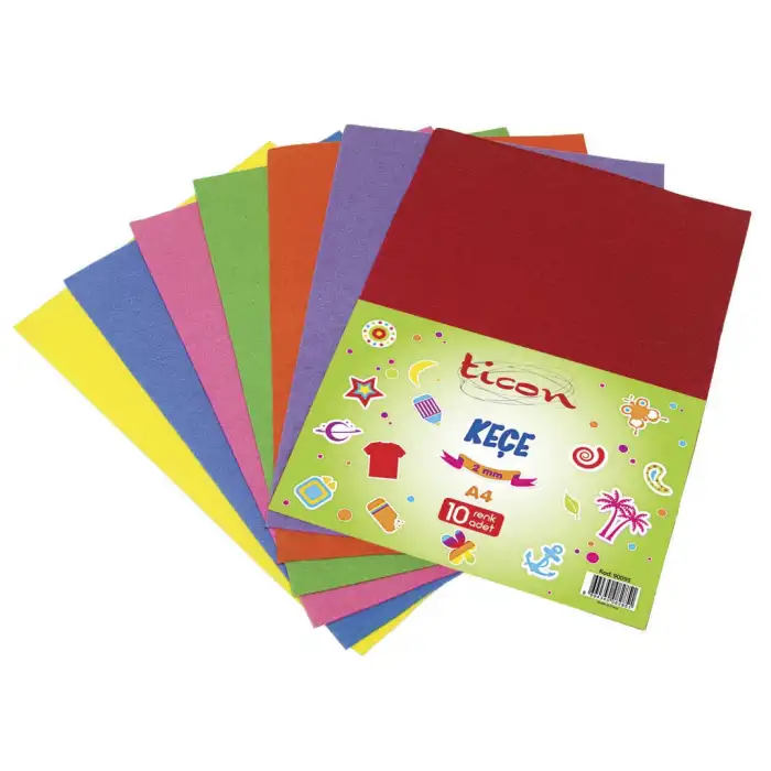 TICON KEÇE A4 2MM 10LU YEŞİL