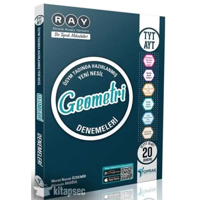 TOPRAK YAYINLARI AYT GEOMETRİ DENEME