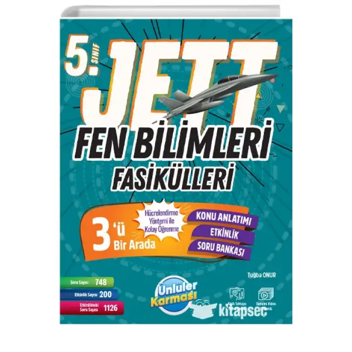 Ünlüler Karması 5. Sınıf Fen Bilimleri JETT Fasikülleri