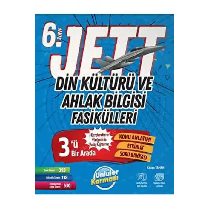 ÜNLÜLER KARMASI 6.SINIF MATEMATİK JETT FASİKÜLLERİ
