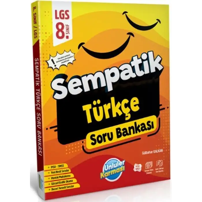 Ünlüler Karması 8. Sınıf LGS Türkçe Sempatik Soru Bankası