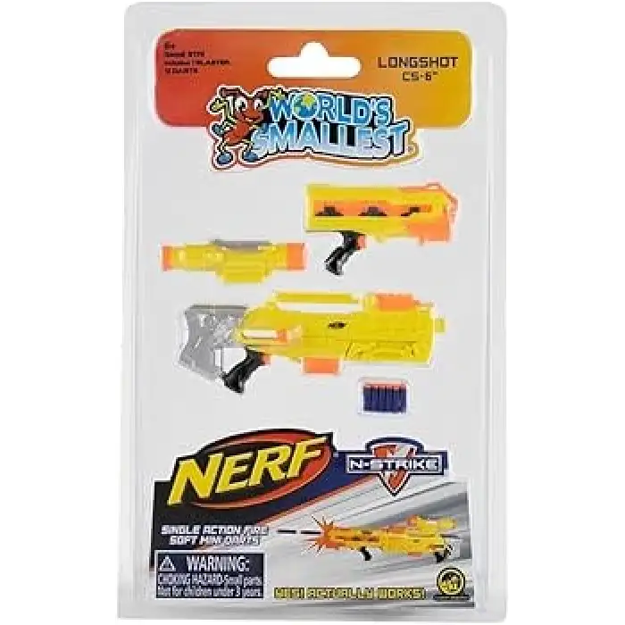 WORLDS SMALLEST NERF SERİSİ 1