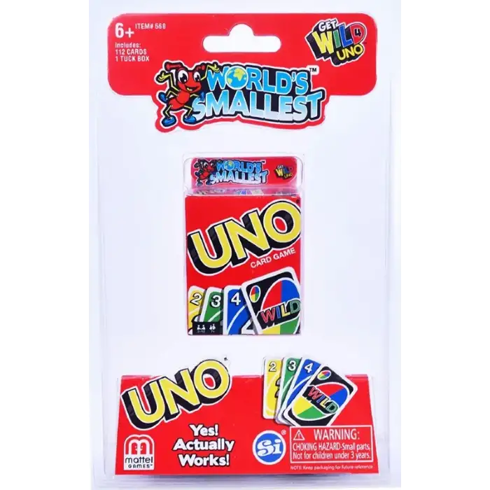 WORLDS SMALLEST UNO