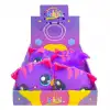 2C SQUİSH DELİGHT KÖPÜK OYUNCAK KUYRUKLU KEDİ MOR 13 CM