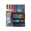 UNİ POSTER MARKÖRÜ POSCA SET PC-3M 8 Lİ ANA RENK PC-3M/8C
