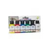 ARTDECO PARMAK BOYASI SETİ 6X75ML TEMEL RENKLER