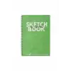 FANART SKETCH BOOK ACADEMY A5 SPR. YEŞİL 120GR 50YP 8673