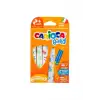 CARIOCA JUMBO BEBEK KEÇELİ BOYA KALEMİ 6 LI +2YAŞ