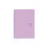 Keskin Color Pastel Note Defter Kareli Spiralli Pp Kapak A4 60 Yaprak
