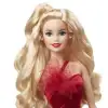 Barbie 2022 Mutlu Yıllar Bebeği (dalgalı sarı saçlı),bebek standı, 6 yaş ve üzeri HBY03
