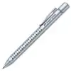 Faber-Castell Bastırmalı Kurşun Kalem GRIP 2011, 0,7 mm, B, gövde rengi: Gümüş