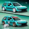 Mattel Brick Shop Hot Wheels Custom ’90 Honda Civic EF Building Toy Kit 248pc