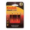 KODAK PİL ORTA BOY MAX ALKALİN 2Lİ BLS
