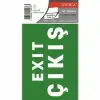 TANEX STICKER ACİL ÇIKIŞ-10 UYARI ETİKETİ UYR-110