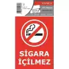 TANEX STICKER SİGARA İÇİLMEZ UYARI ETİKETİ UYR-117
