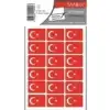 TANEX STICKER TÜRK BAYRAĞI-3 BYRK-103