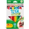 CARİOCA TİTA MAXI ÜÇGEN KURU BOYA KALEMİ 12Lİ