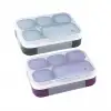 VAGONLİFE PASLANMAZ ÇELİK BÖLMELİ YEMEK KABI - LUNCH BOX 5 BÖLMELİ BL40097 1000 ML