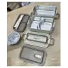 Vagonlife Yemek Kabı 2 Katlı Lunch Box BL01029 2000 ml Bej