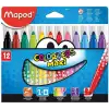 Maped Keçeli Kalem Color Peps Maxi 12li