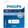 PHILIPS SNOW USB BELLEK 32 GB 2.0 SİYAH / BEYAZ